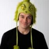Deluxe Grinch Hoodie Hat -Disguise Shop deluxe grinch hoodie hat 1