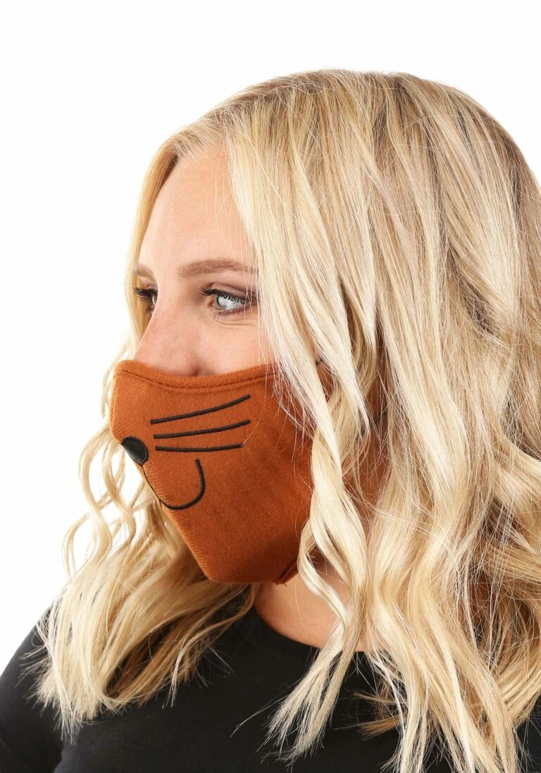 UK Halloween Sales Shop -Disguise Shop adult cat face mask brown alt 1 768x1097 1